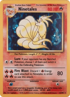 Ninetales Base #12