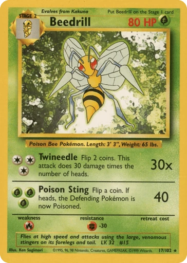 Beedrill — Base #17
