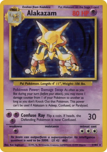 Alakazam — Base #1
