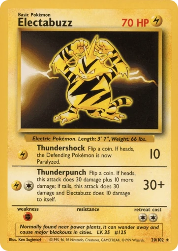 Electabuzz — Base #20