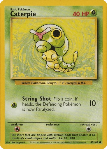 Caterpie — Base #45