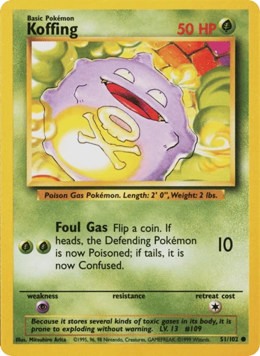 Koffing — Base #51
