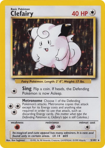 Clefairy — Base #5