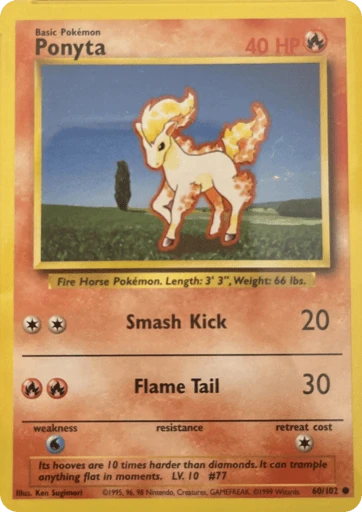 Ponyta — Base #60