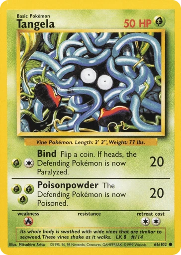 Tangela — Base #66