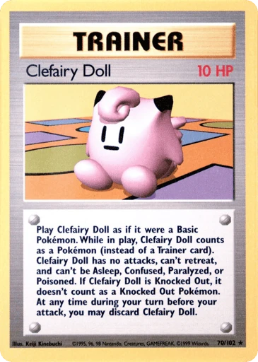 Clefairy Doll — Base #70