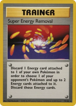 Super Energy Removal