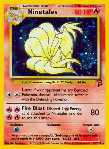 Ninetales — Base Set 2 #13