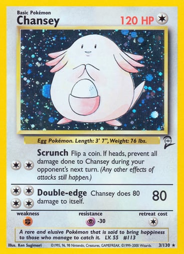 Chansey — Base Set 2 #3