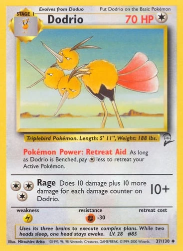 Dodrio — Base Set 2 #37