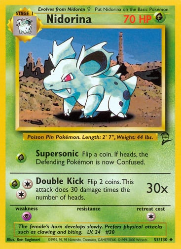 Nidorina — Base Set 2 #53