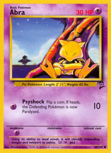 Abra — Base Set 2 #65