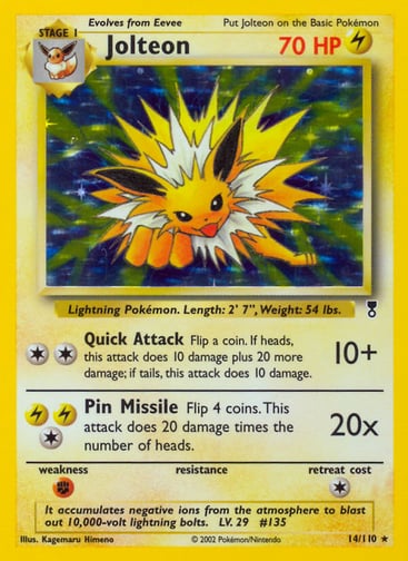 Jolteon — Legendary Collection #14