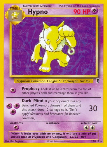 Hypno — Legendary Collection #25