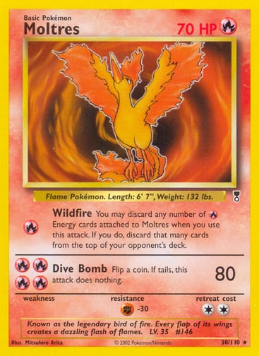 Moltres — Legendary Collection #30