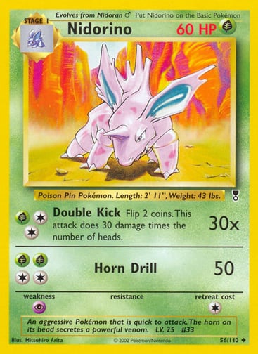 Nidorino — Legendary Collection #56