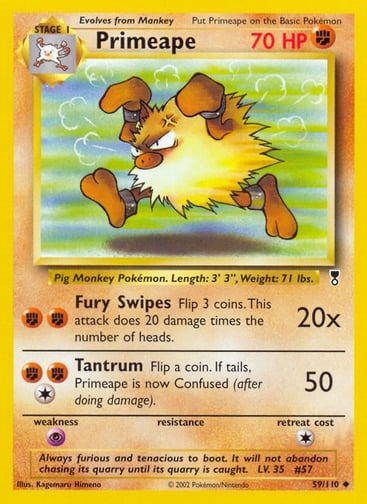Primeape — Legendary Collection #59