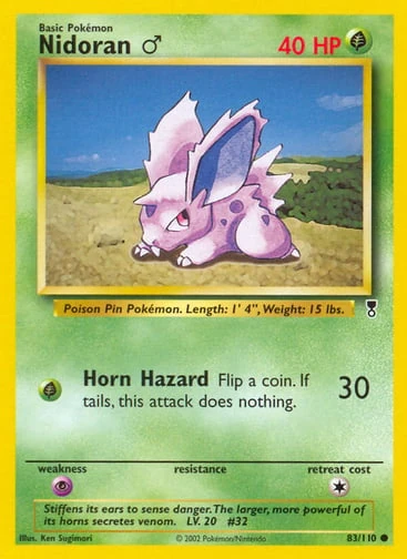 Nidoran ♂ — Legendary Collection #83