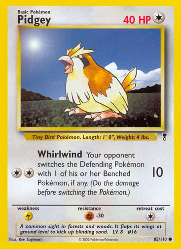 Pidgey — Legendary Collection #85