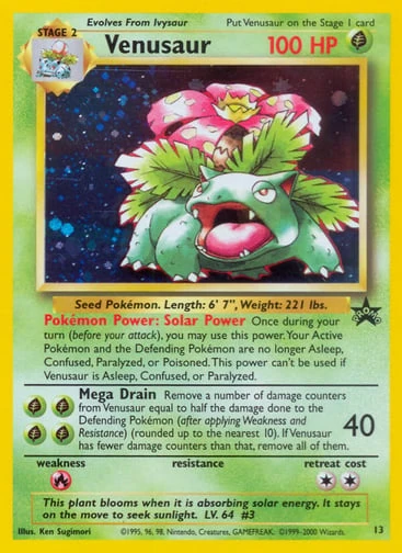 Venusaur — Wizards Black Star Promos #13
