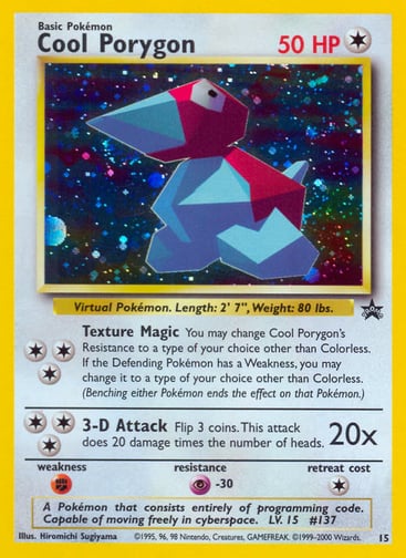 Cool Porygon — Wizards Black Star Promos #15