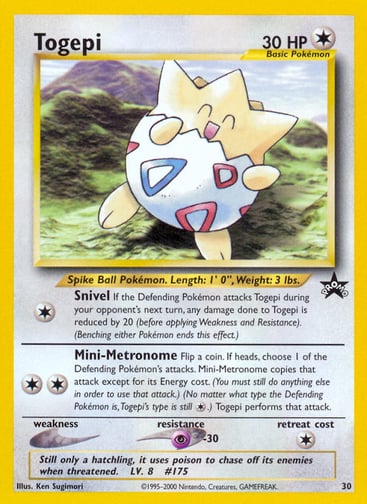 Togepi — Wizards Black Star Promos #30