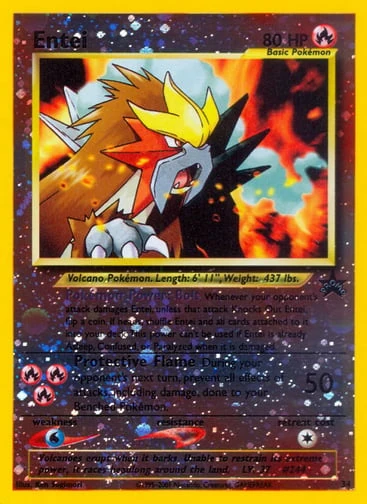 Entei — Wizards Black Star Promos #34