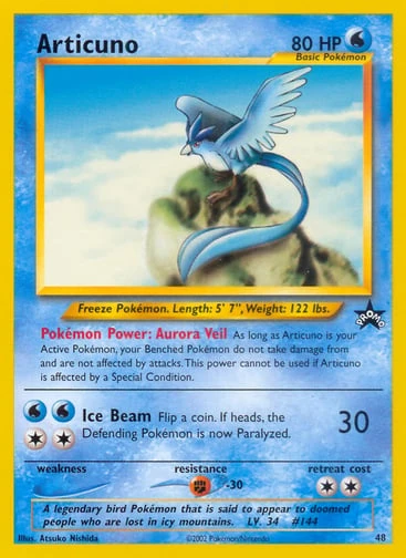 Articuno — Wizards Black Star Promos #48