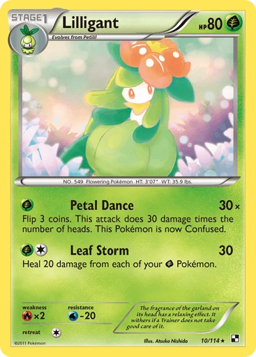 Lilligant — Black & White #10