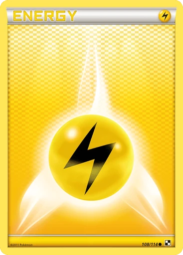 Lightning Energy — Black & White #108