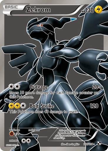 Zekrom — Black & White #114