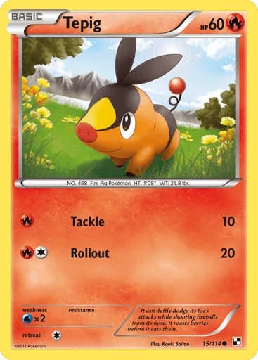 Tepig — Black & White #15