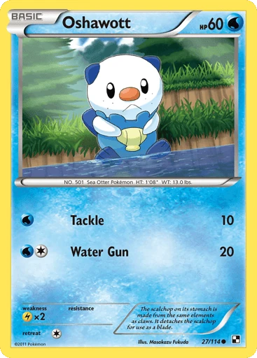 Oshawott — Black & White #27