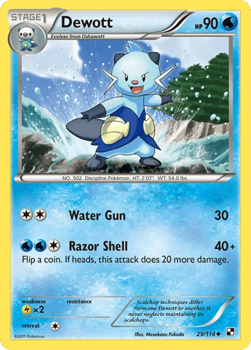 Dewott — Black & White #29