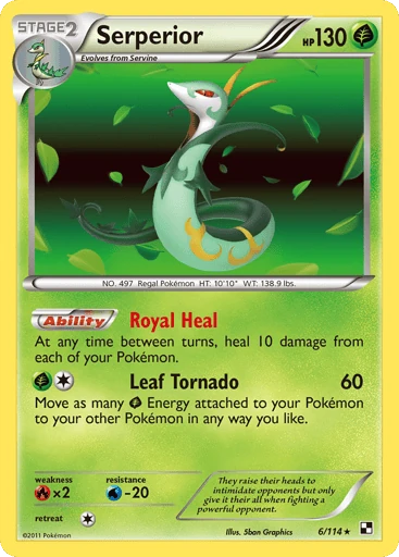Serperior — Black & White #6