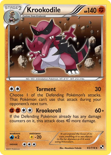 Krookodile — Black & White #65