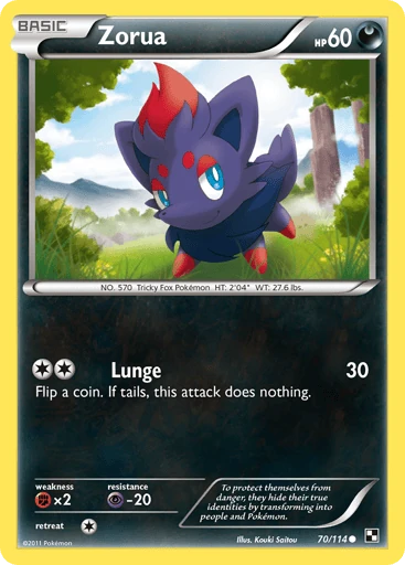 Zorua — Black & White #70