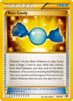 Gold Pokémon Cards — Rare Candy
