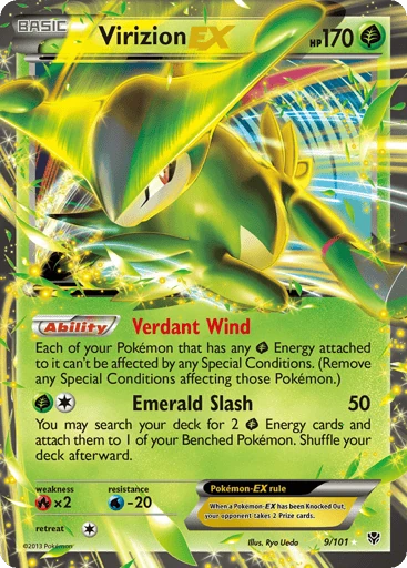 Virizion-EX — Plasma Blast #9