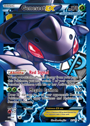 Genesect-EX — Plasma Blast #97