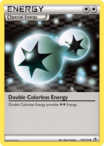 Double Colorless Energy — Legendary Treasures #113