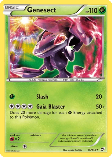 Genesect — Legendary Treasures #16