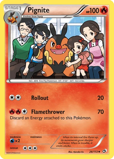 Pignite — Legendary Treasures #26