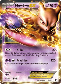 EX Pokémon Cards — Mewtwo-EX