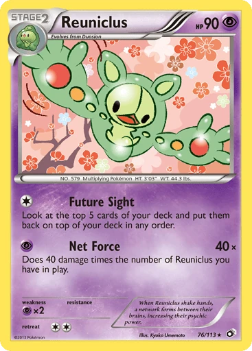 Reuniclus — Legendary Treasures #76