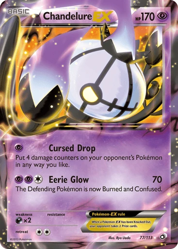 Chandelure-EX — Legendary Treasures #77