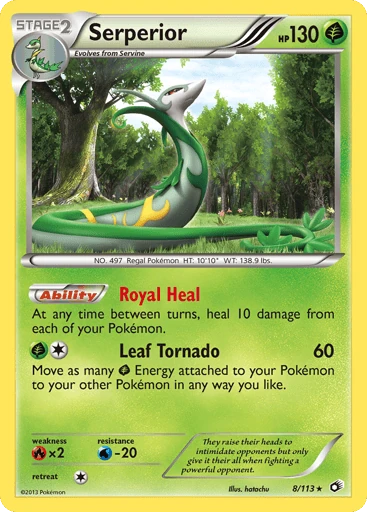 Serperior — Legendary Treasures #8