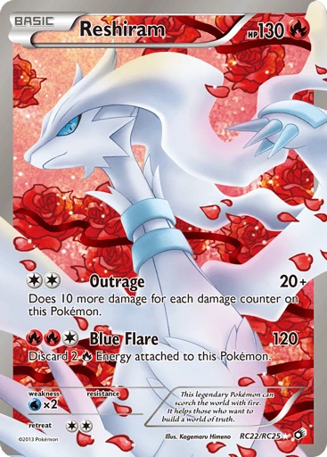Reshiram — Legendary Treasures #RC22