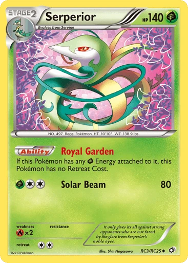 Serperior — Legendary Treasures #RC3