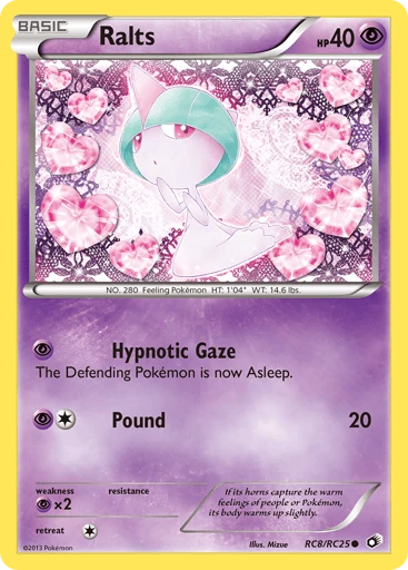 Ralts — Legendary Treasures #RC8